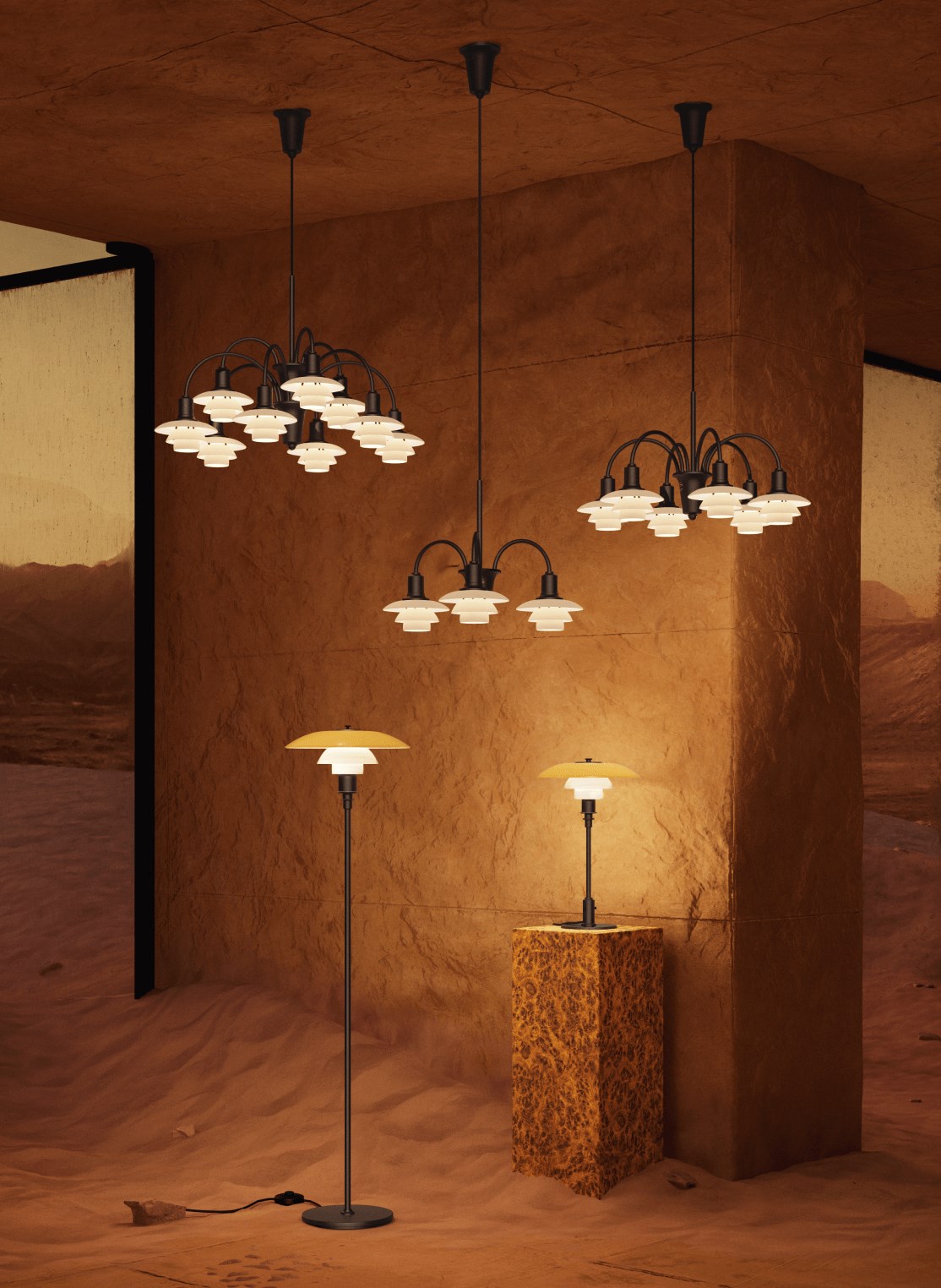 PH 3½–2½ Floor Lamp Centenary Edition | Louis Poulsen