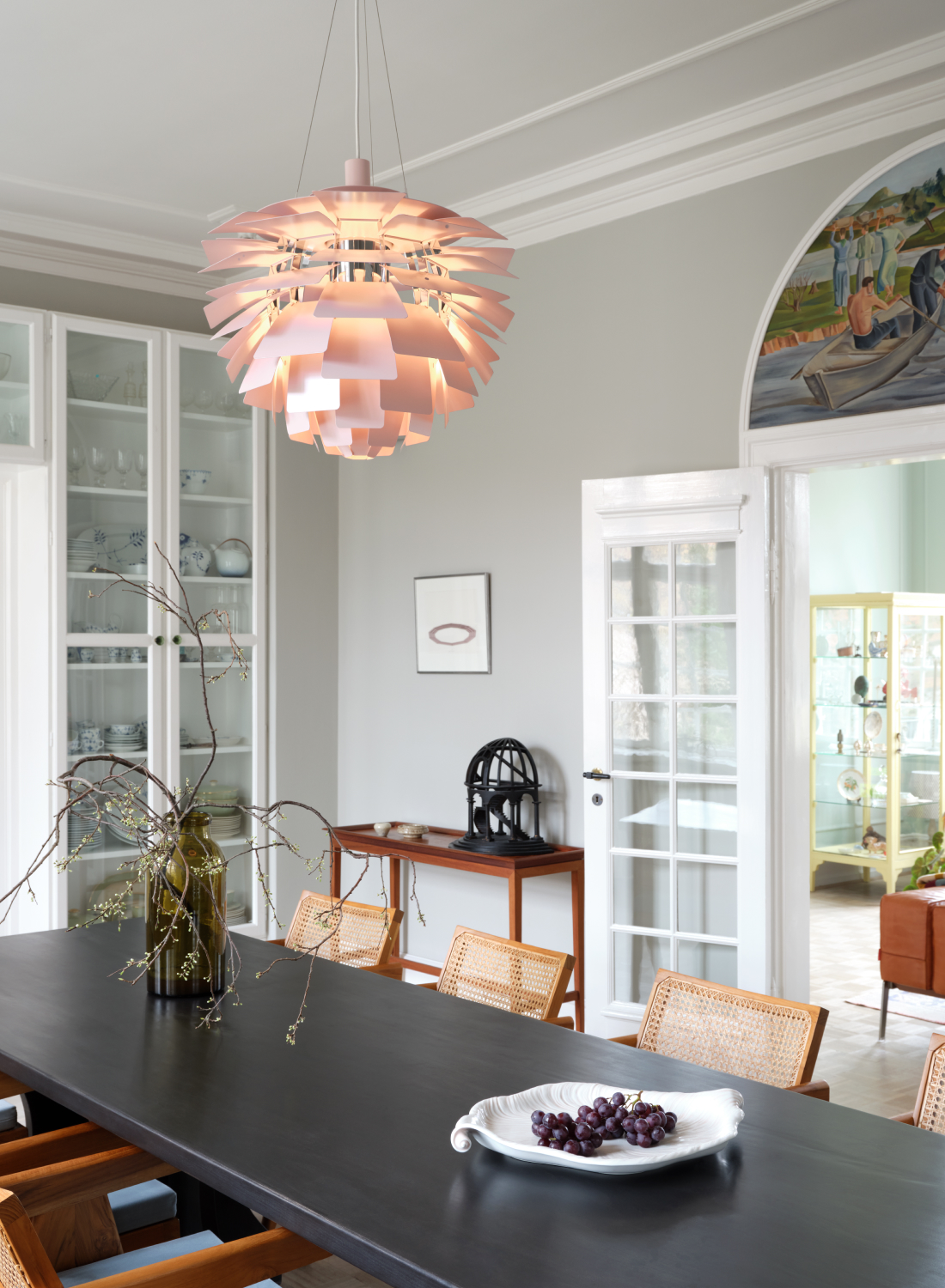 PH Artichoke Pale Rose Pendant Light | Louis Poulsen