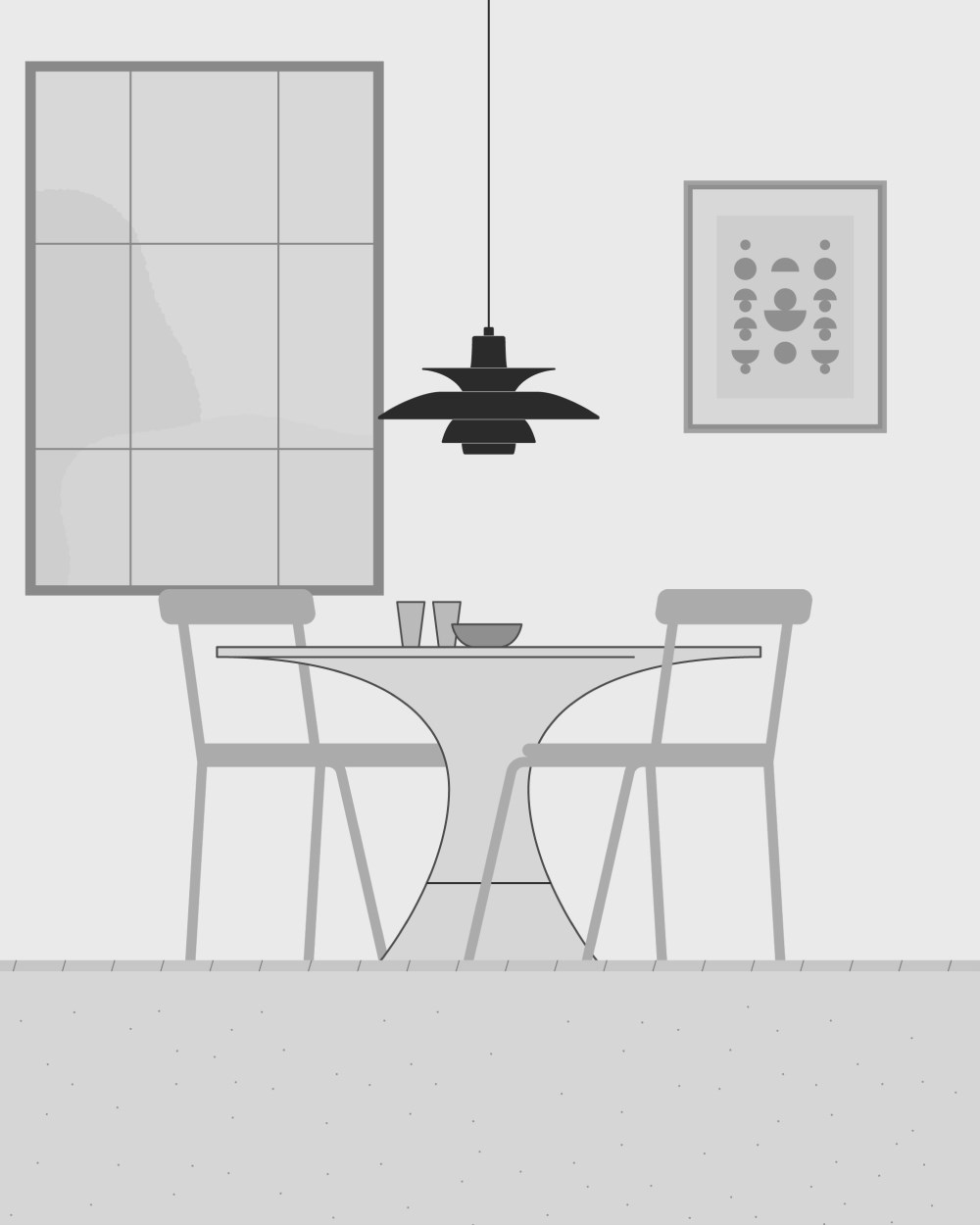 Dining table lighting – Choose the right pendant | Louis Poulsen | Louis  Poulsen, image size:1000x1250