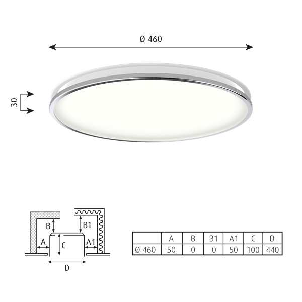 AJ Munkegaard Ceiling Lamp | Arne Jacobsen | Louis Poulsen