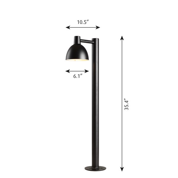 Toldbod 155 Bollard for Outdoor Lighting | Louis Poulsen