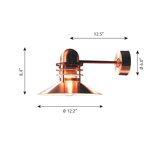 Nyhavn Wall Lamp: Soft Urban Lighting | Louis Poulsen