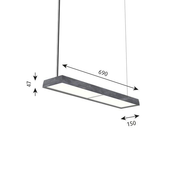 LP スリム ボックス ペンダント | ルイスポールセン社 | Louis Poulsen