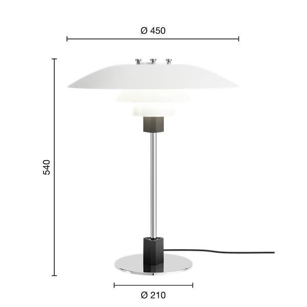 PH 4/3 テーブル | ポール・ヘニングセン | Louis Poulsen