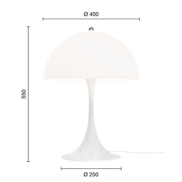 パンテラ400 テーブル｜ルイスポールセン公式サイト | Louis Poulsen