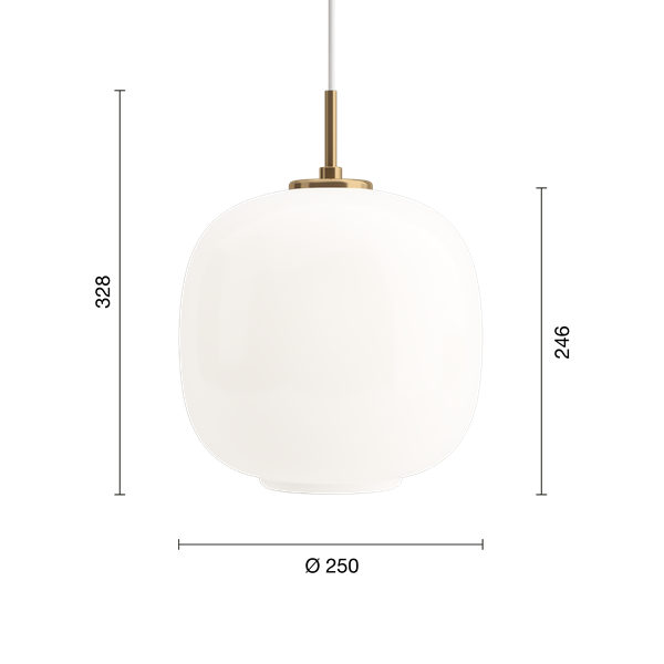 VL 45 Radiohus Pendant | Illuminate with Elegance | Louis Poulsen