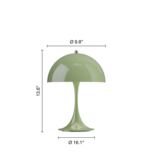 Panthella-250-Portable-Lamp-US-Opaque-Moss-Green-Measurement.png