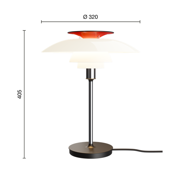 PH 80 テーブルランプ – クラシックとモダン | Louis Poulsen